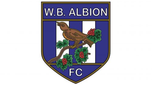 Logo de West Bromwich en 1973