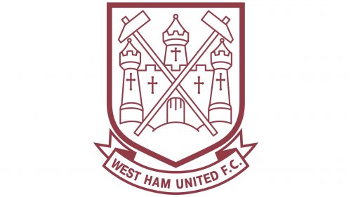 Logo de West Ham 1968-1975