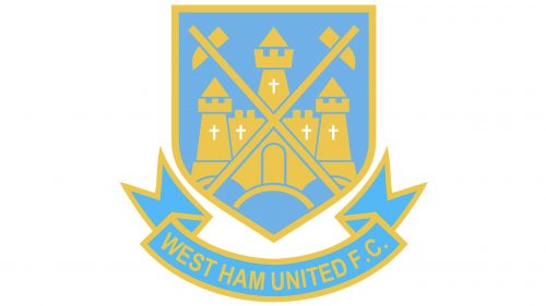 Logo de West Ham 1985-1987
