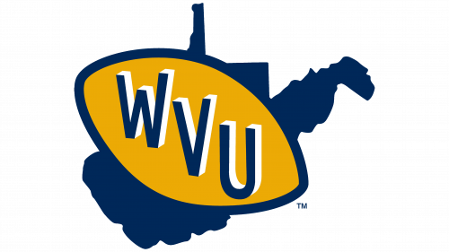 Logo de West Virginia Mountaineers en 1970