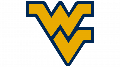 Logo de West Virginia Mountaineers en 1980