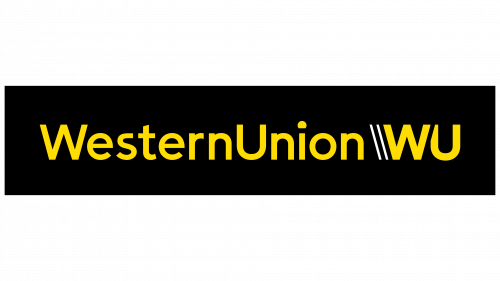 Logo de Western Union en 2019