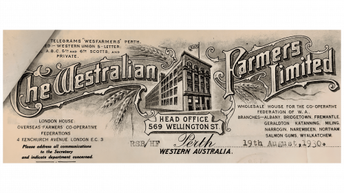 Logo de Westralian Farmers Co-operative Limited en 1930