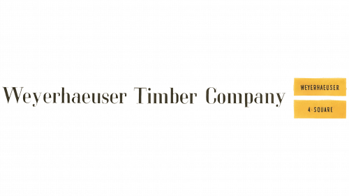 Logo de Weyerhaeuser Timber Company dans les années 1900