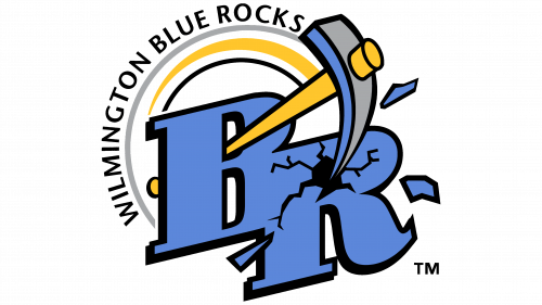 Logo de Wilmington Blue Rocks en 2003