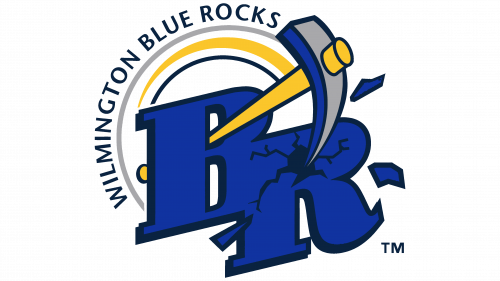 Logo de Wilmington Blue Rocks en 2007