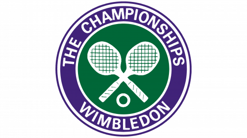 Logo de Wimbledon Championships en 1977