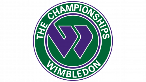Logo de Wimbledon Championships en 1984