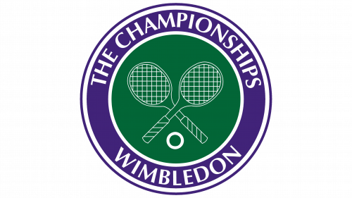 Logo de Wimbledon Championships en 1986