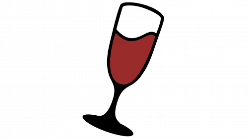 Logo de Wine en 1997