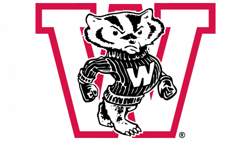 Logo de Wisconsin Badgers en 1948