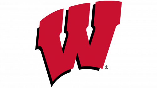 Logo de Wisconsin Badgers en 1991