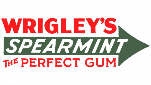 Logo de Wrigley's Spearmint en 1932