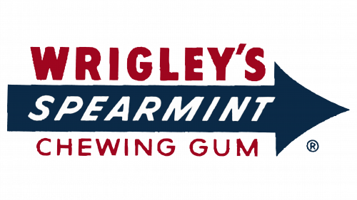 Logo de Wrigley's Spearmint en 1950