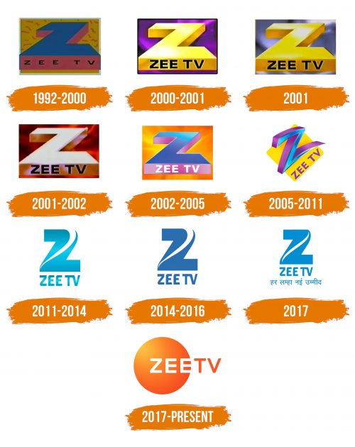 Logo de Zee TV en 2017