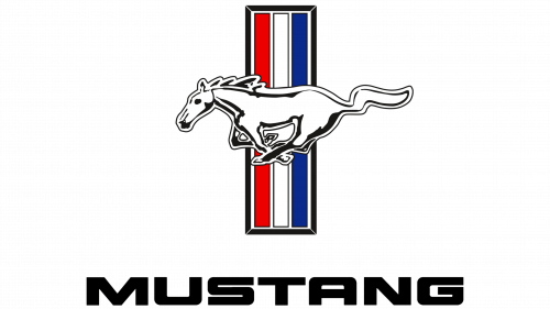 Logo de ford mustang