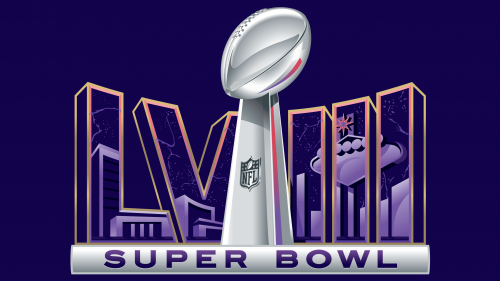 Logo de super bowl lviii