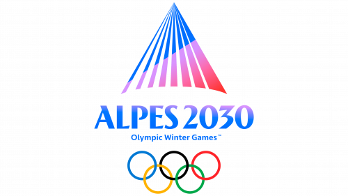 Ancien logo des Jeux Olympiques et Paralympiques d’hiver Alpes 2030