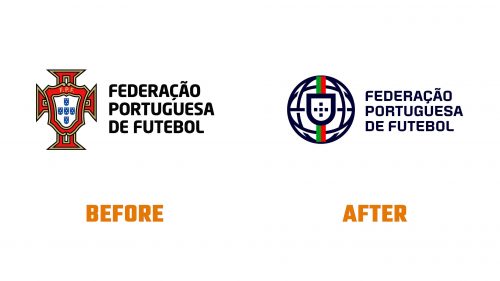 Évolution du logo de Federacao Portuguesa de Futebol