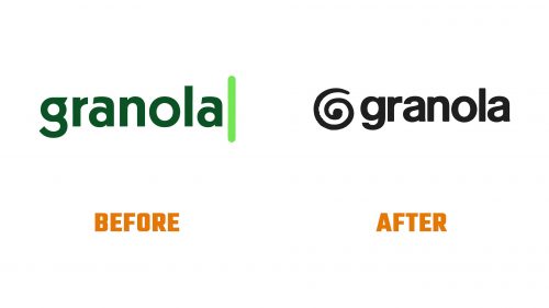 Évolution du logo de Granola