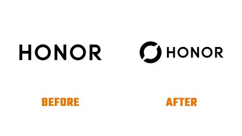 Évolution du logo de Honor
