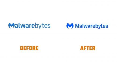 Évolution du logo de Malwarebytes