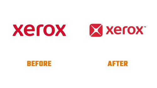 Évolution du logo de Xerox