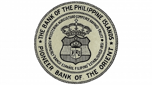 Logo de Bank of the Philippine Islands en 1955