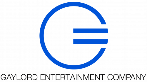 Logo de Gaylord Entertainment Company en 1991
