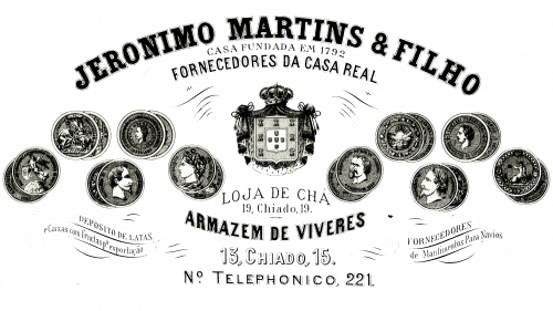 Logo de Jeronimo Martins en 1921