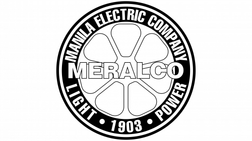 Logo de Manila Electric Company (Meralco) en 1946