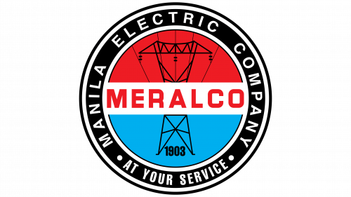 Logo de Manila Electric Company (Meralco) en 1963