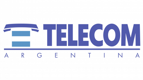 Logo de Telecom Argentina en 1990