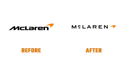 McLaren dévoile l'évolution du logo