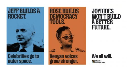Mozilla se moque de Musk, Bezos et Zuckerberg dans des publicités promouvant la technologie au service du bien_2