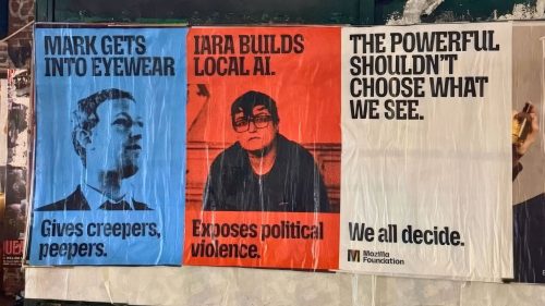 Mozilla se moque de Musk, Bezos et Zuckerberg dans des publicités promouvant la technologie au service du bien