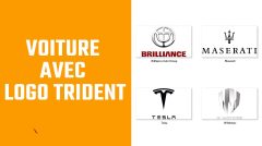Voiture avec logo Trident